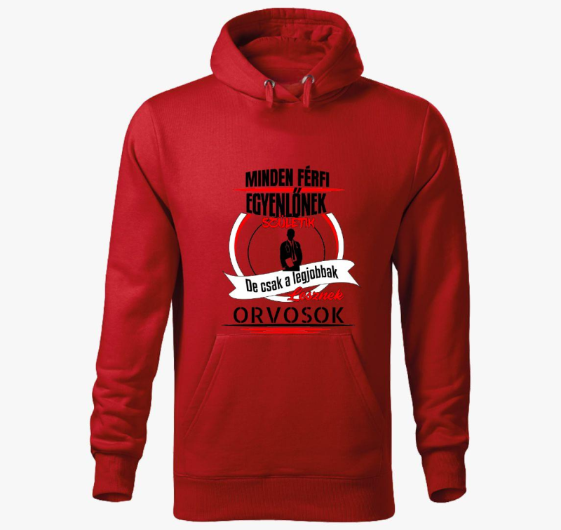 legjobbak lesznek orvosok pulover s kapuco