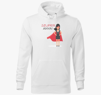 Szuperanya! igazi pulover s kapuco