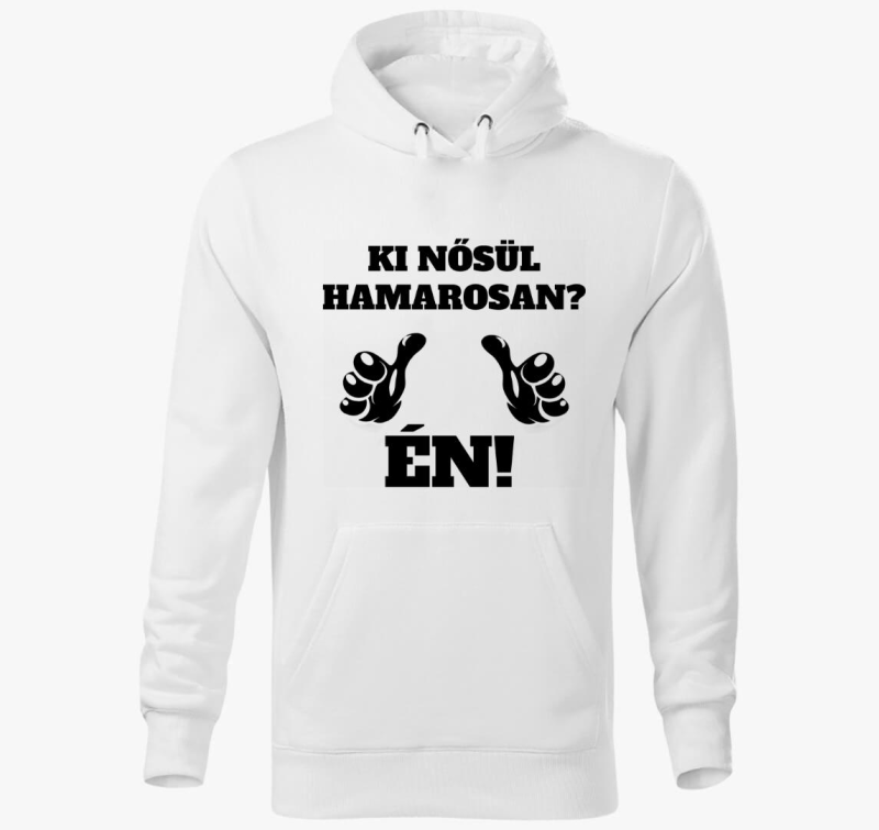 Ki hamarosan? pulover s kapuco