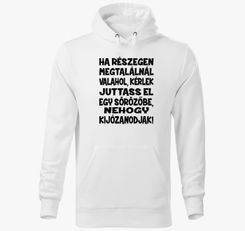 Ha smešno pulover s kapuco