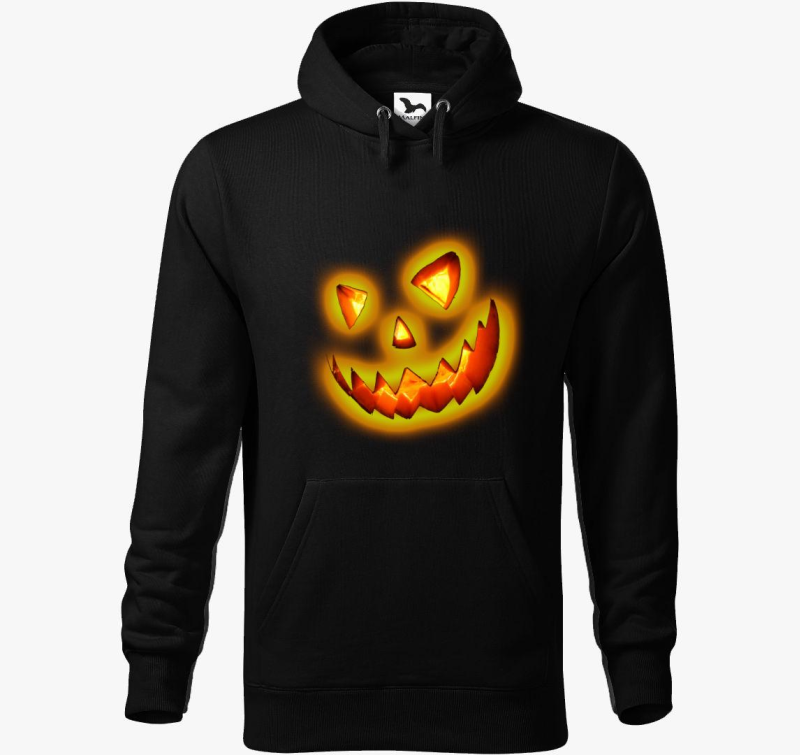 Halloween - Scary Halloween Pumpkin pulover s kapuco