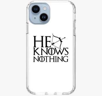 He knows nothing ovitek za telefon