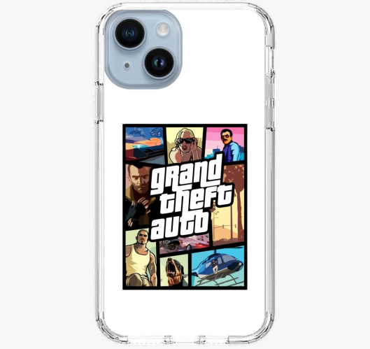 GTA plakat ovitek za telefon