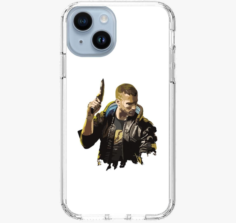 Cyberpunk character ovitek za telefon