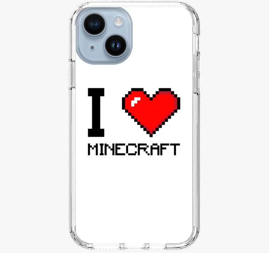 I love minecraft ovitek za tel...