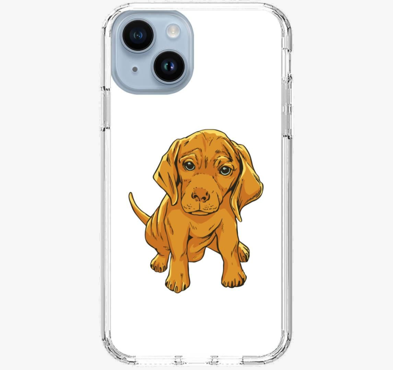 Aranyos kutyus ovitek za telefon