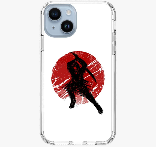 sziluett ovitek za telefon