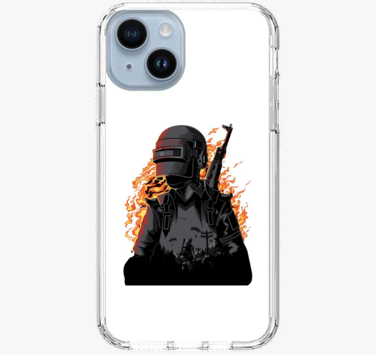 Pubg character fire ovitek za ...