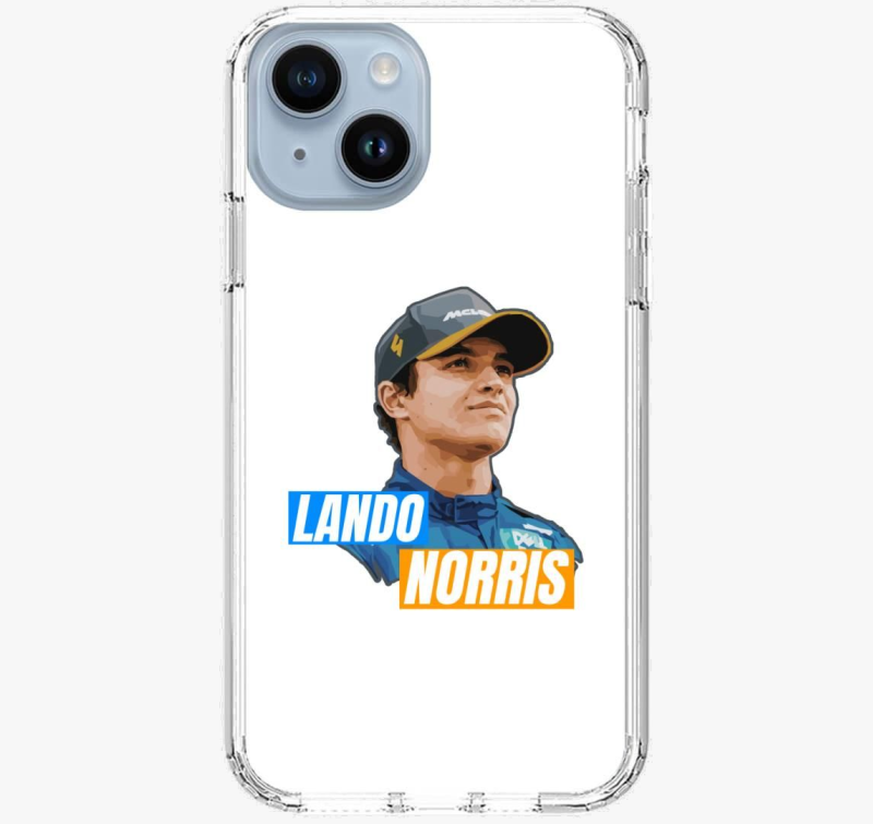 Lando Norris Forma 1 ovitek za telefon