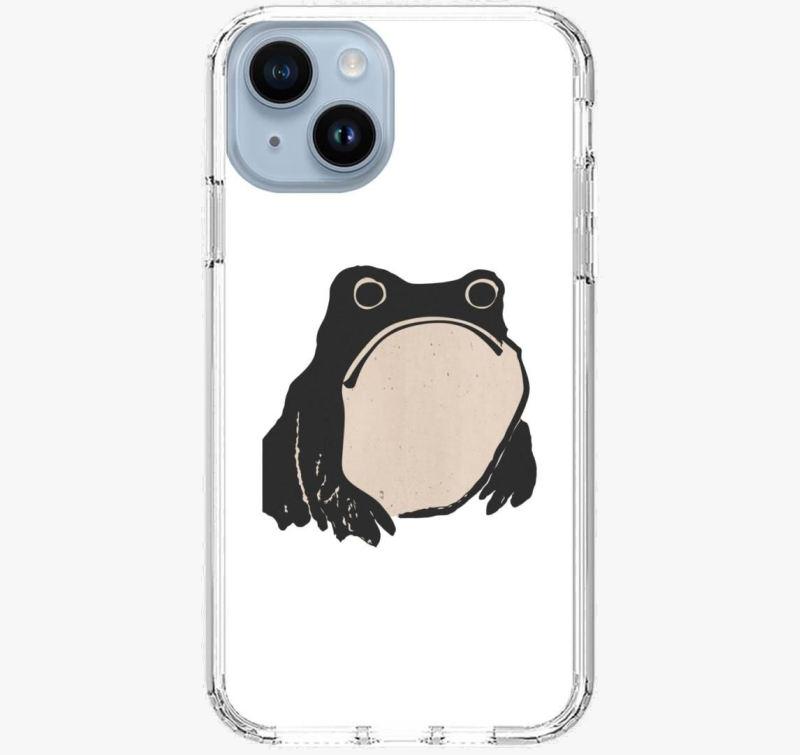 Sad frog vintage ovitek za telefon