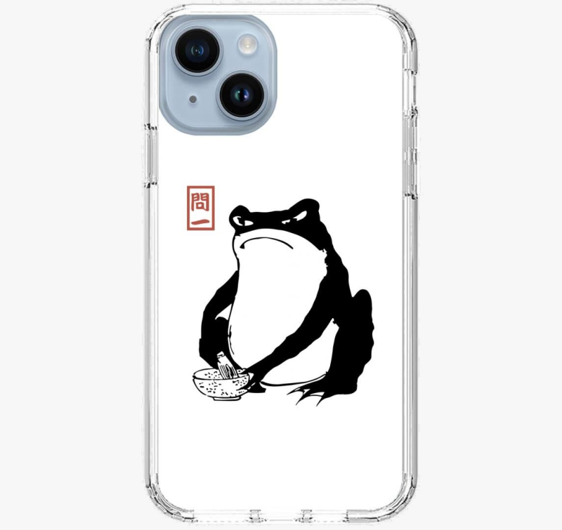 Unimpressed frog ovitek za telefon