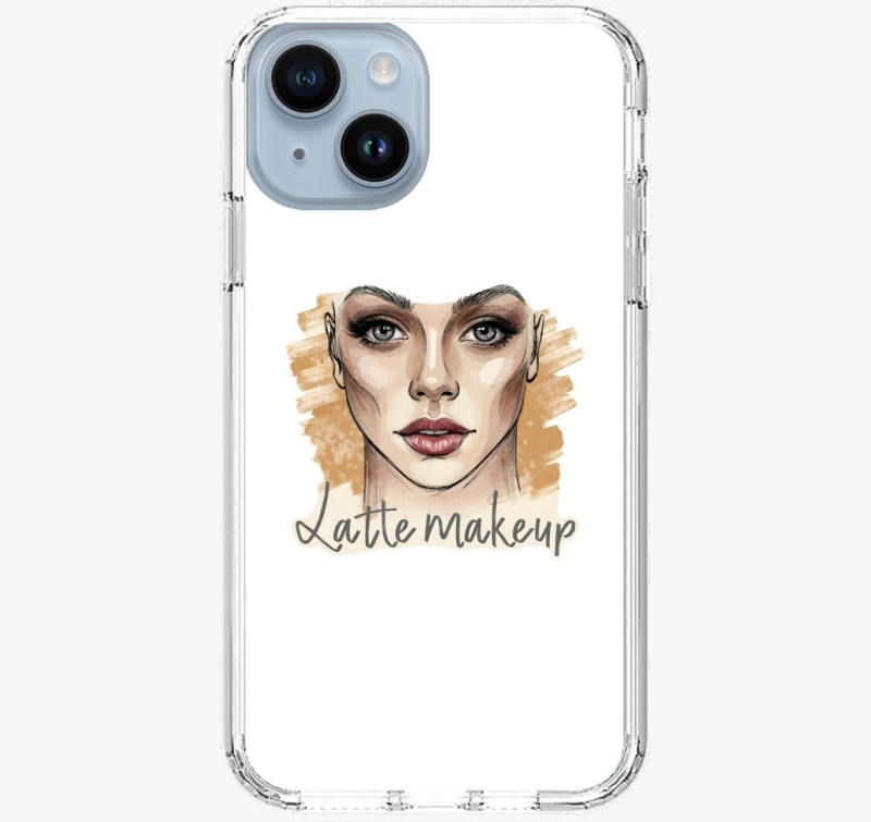Latte makeup art ovitek za telefon