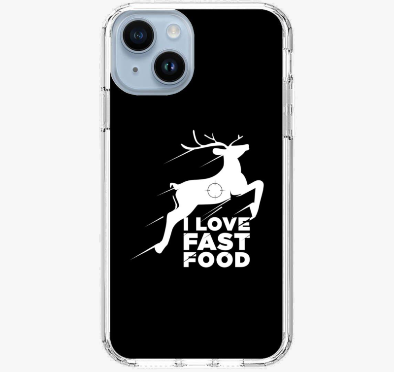 I love fast food szeretem gyors smešno ovitek za telefon
