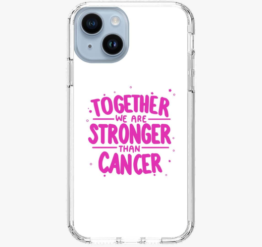 Cancer pink ovitek za telefon