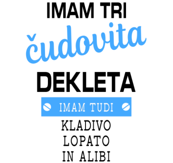 Imam čudovita dekleta - ovitek za telefon za očeta deklet