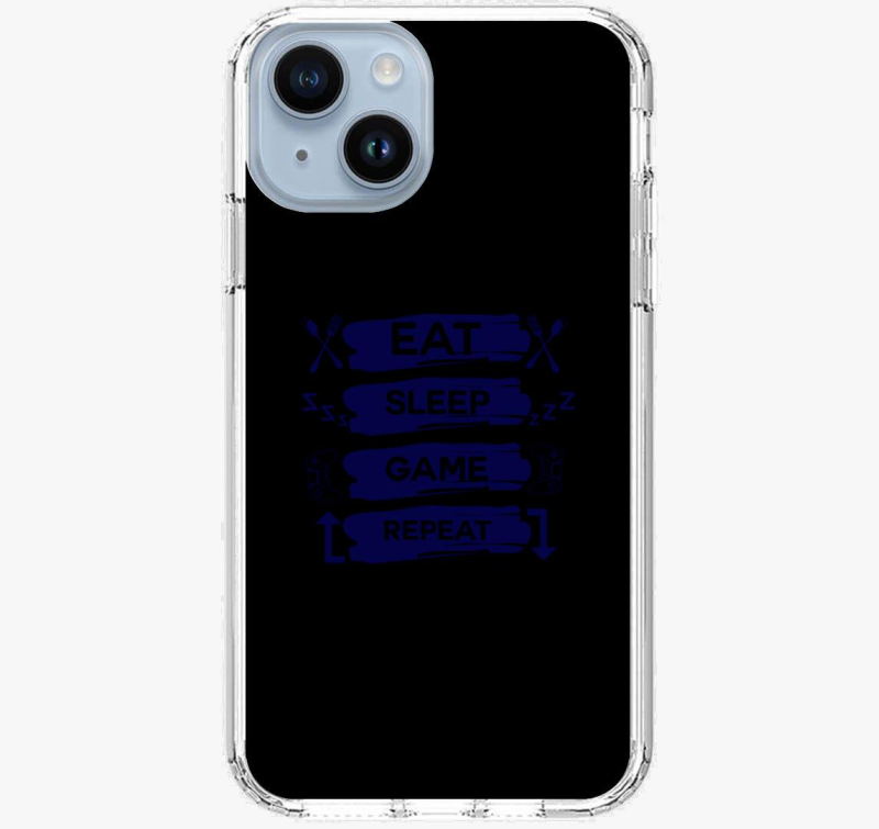 Eat sleep game repeat ovitek za telefon