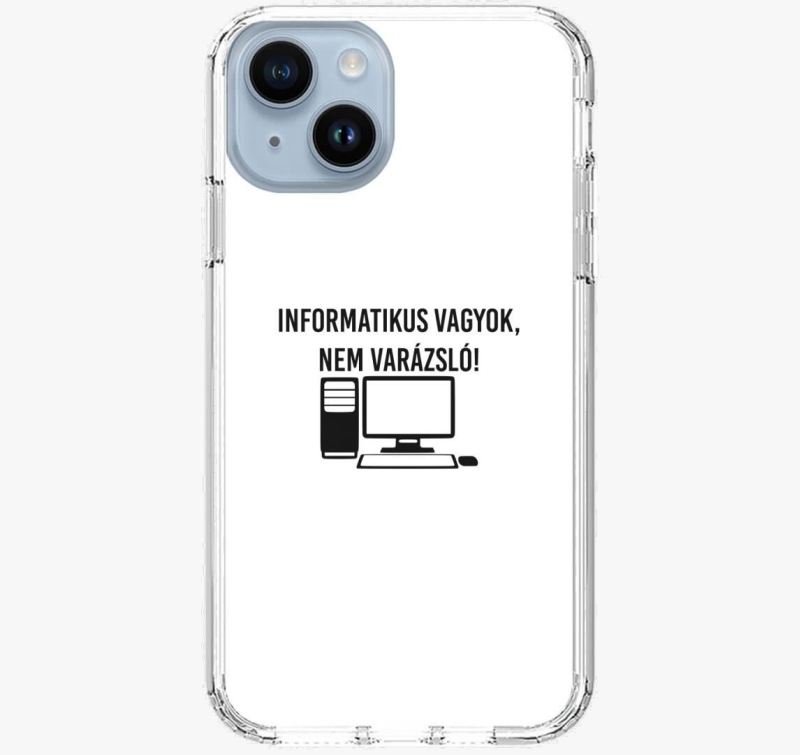 Informatikus sem, ne ovitek za telefon