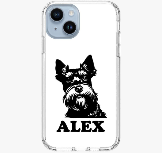 Schnauzer ovitek za telefon