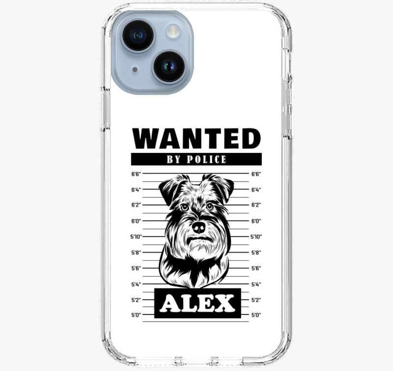 Schnauzer wanted ovitek za telefon