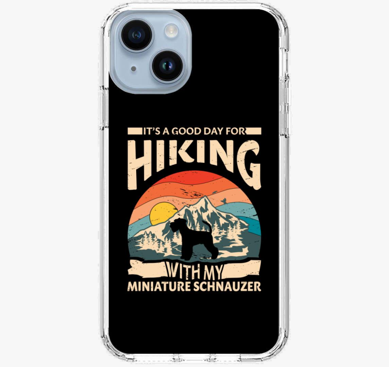 Schnauzer hiking ovitek za telefon