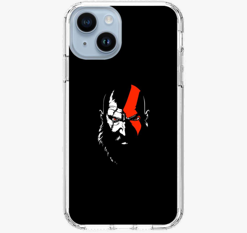 God of War - Kratos fanart ovitek za telefon
