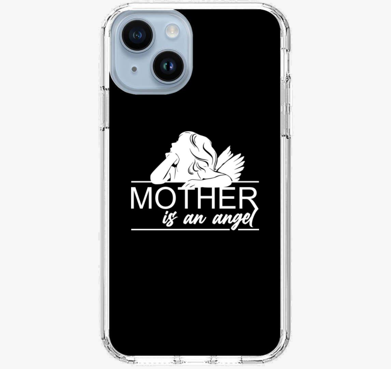 Mama angyal bela ovitek za telefon