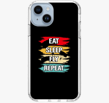 Eat sleep fly repeat ovitek za telefon