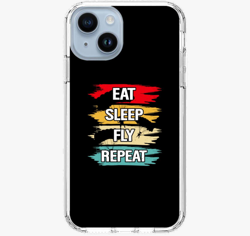 Eat sleep fly repeat ovitek za telefon