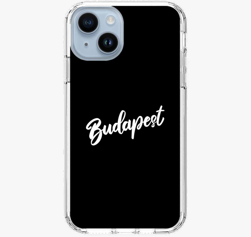 Budapest felirat ovitek za telefon
