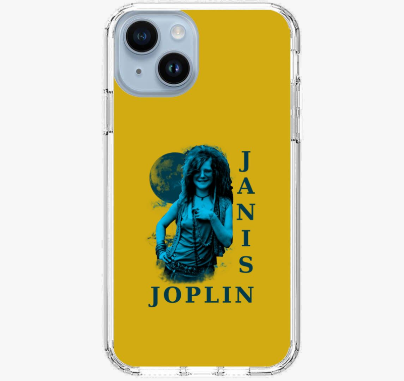 Janis Joplin modra ovitek za telefon
