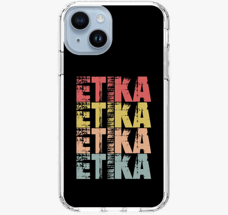 Etika feliratos ovitek za telefon