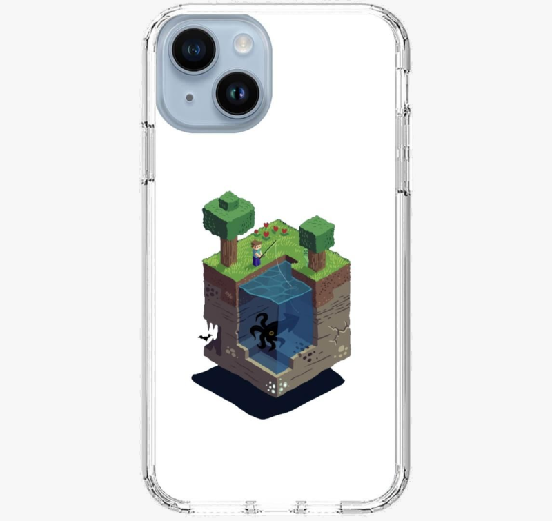 Minecraft Block ovitek za telefon