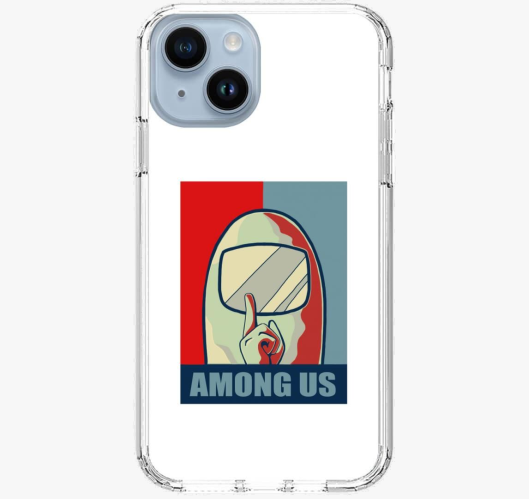 Among us Art ovitek za telefon