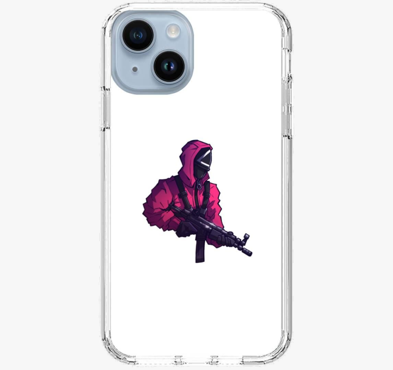 Squid Game katona ovitek za telefon