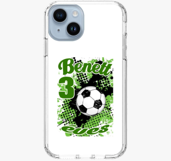 Focilabda zelena bela gyerek ovitek za telefon