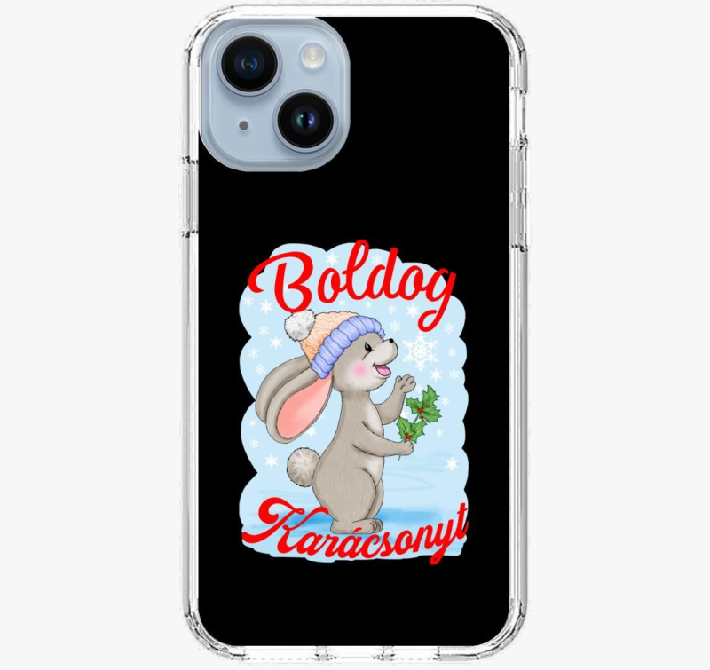 Boldog nyuszi gyerek ovitek za telefon