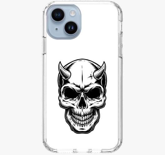 Skull koponya ovitek za telefo...