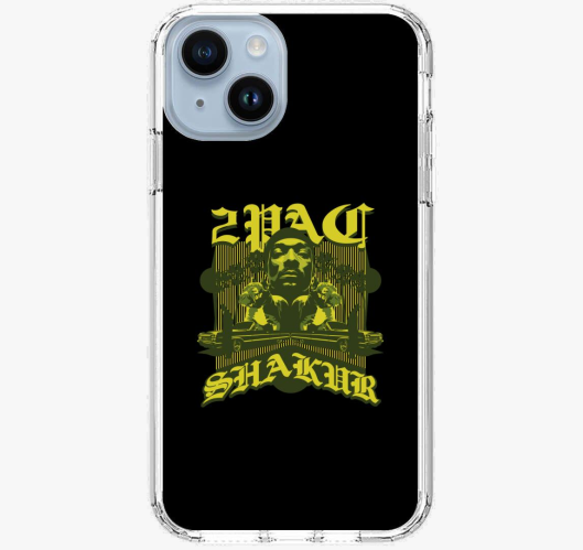 2Pac Shakur ovitek za telefon
