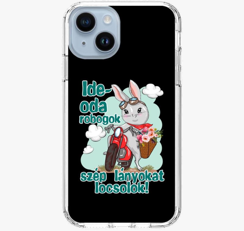 Nyuszi motoron Ide oda robogok ovitek za telefon