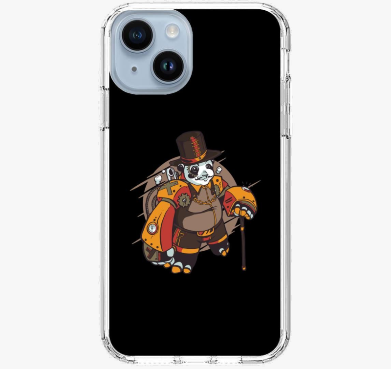 Steampunk Panda ovitek za telefon