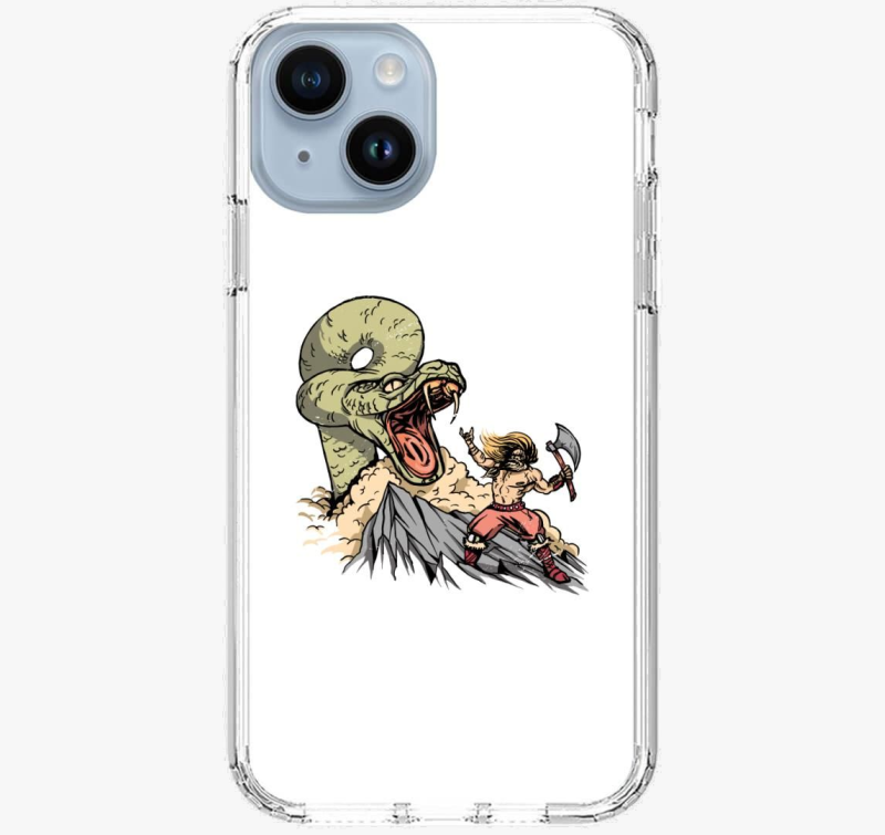 Thor in Jormungandr harca ovitek za telefon