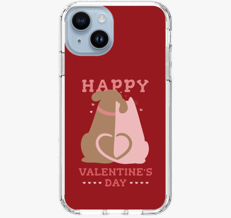 Boldog valentin napot ovitek za telefon