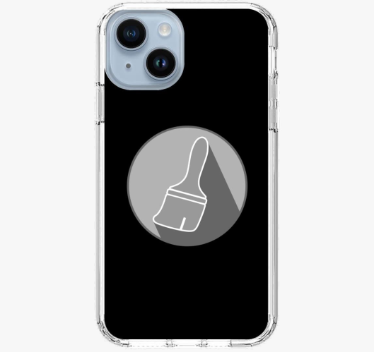 Ikon ecsetes ovitek za telefon