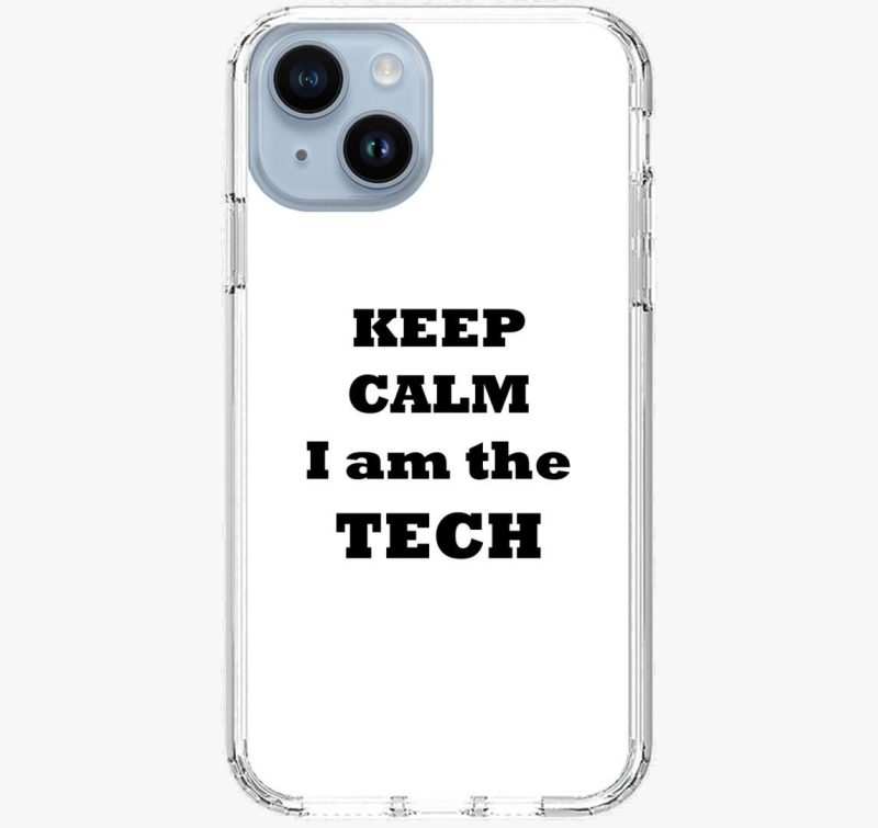 keep calm TECH ovitek za telefon