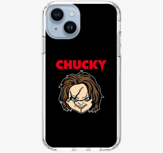 Chucky fejes ovitek za telefon