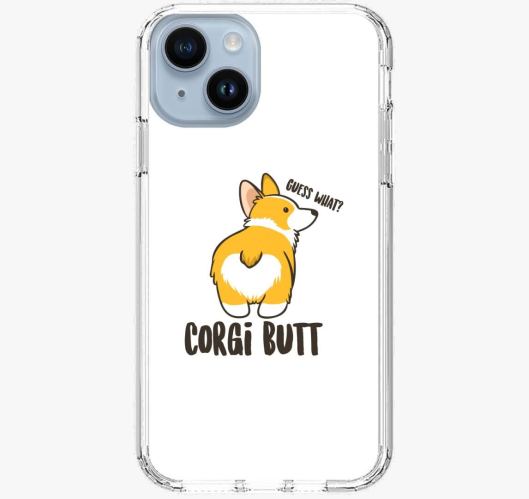 Corgi butt ovitek za telefon