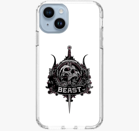 Beast skull ovitek za telefon