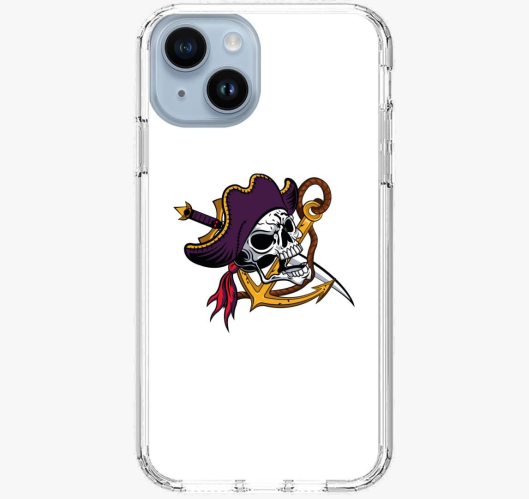 Pirate skull 4 ovitek za telef...