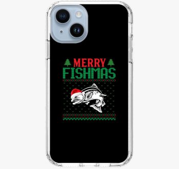 Merry fishmas ribič ovitek za telefon