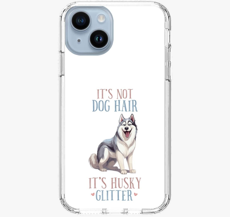 husky glitter ovitek za telefon